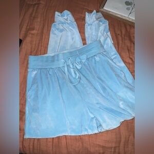 Victoria's Secret Light Blue Track Pants & Joggers